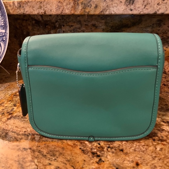 Coach turquoise tabby NWOT - Picture 7 of 10